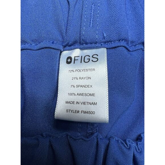 Figs Pisco Basic Scrub Pants For Men Style#FM4500S PO# 1660 Royal Blue Size Xs/s - Picture 5 of 7